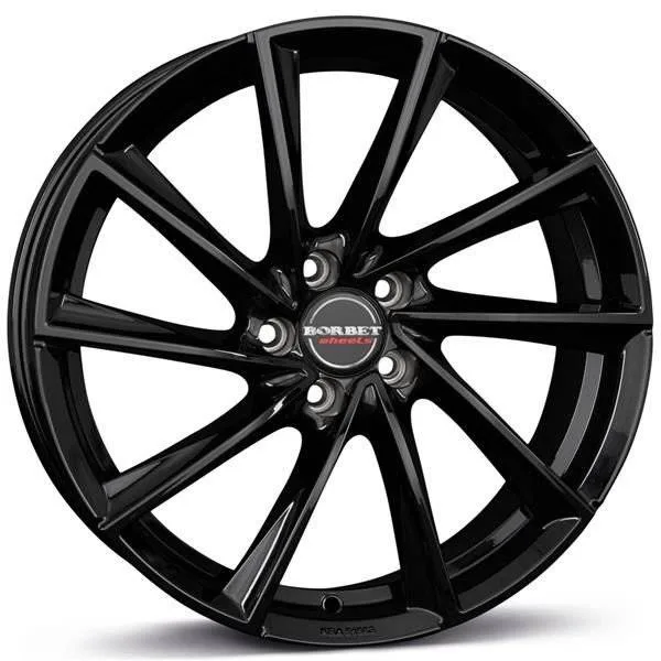 Легкосплавний диск 18" Borbet VTX 18x8 ET38 5x115 чорний - фото My Tuning Lab