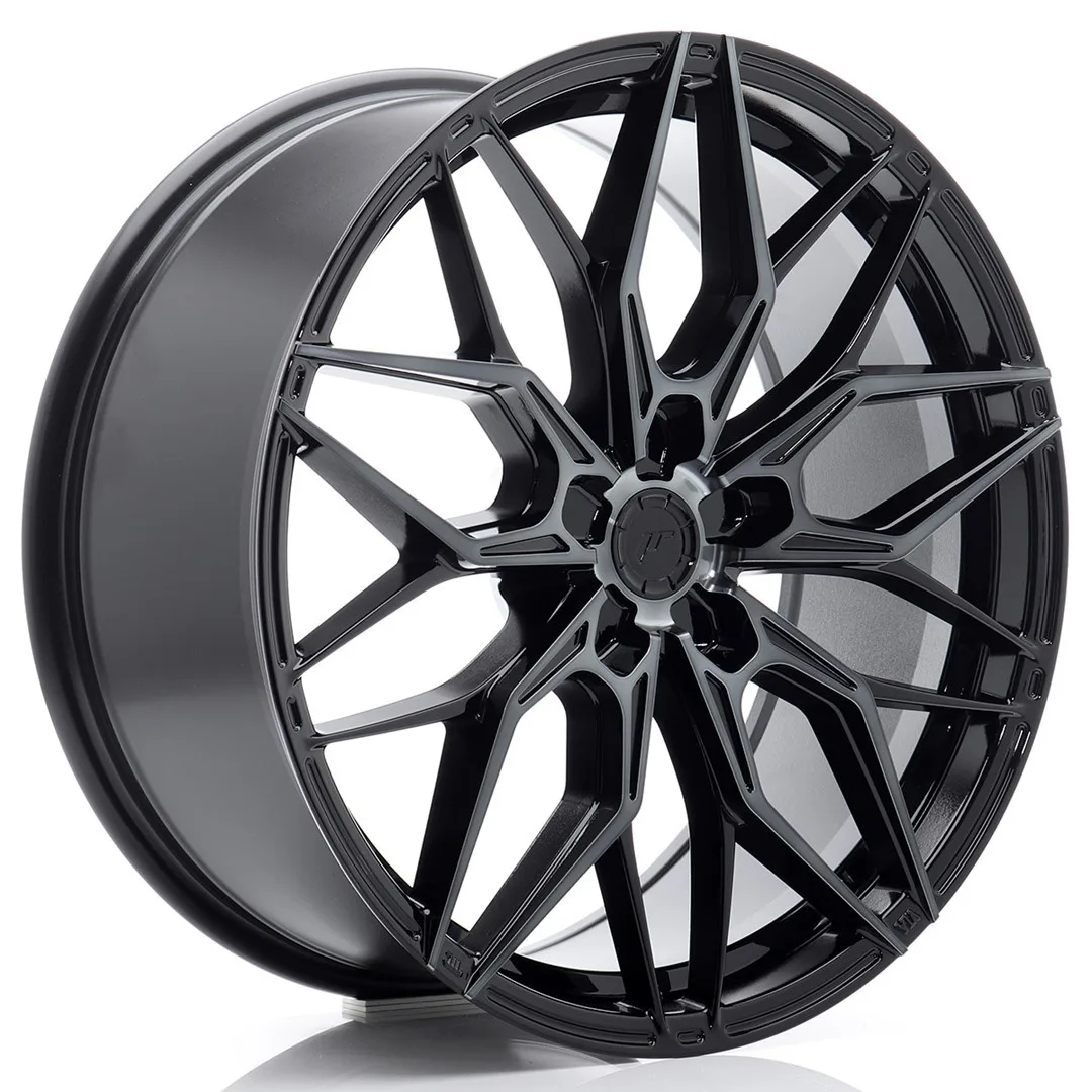 Легкосплавний диск 20" Japan Racing JR46 20x9 ET35 5x112 чорний Machined - фото My Tuning Lab