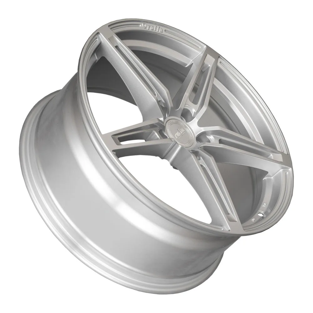 Легкосплавний диск 19" Raffa RF-01 19x8,5 ET45 5x112 срібний Matt - фото My Tuning Lab