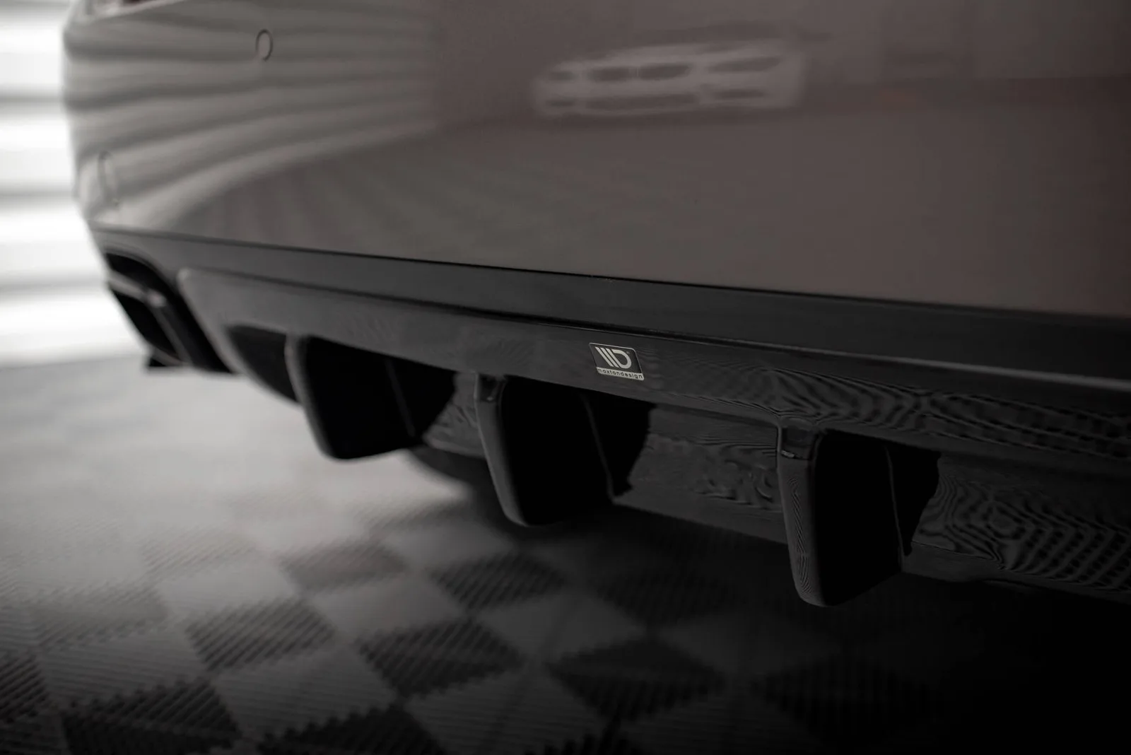 Задня накладка Maxton Porsche Cayenne Turbo / Standard Mk2 - фото My Tuning Lab