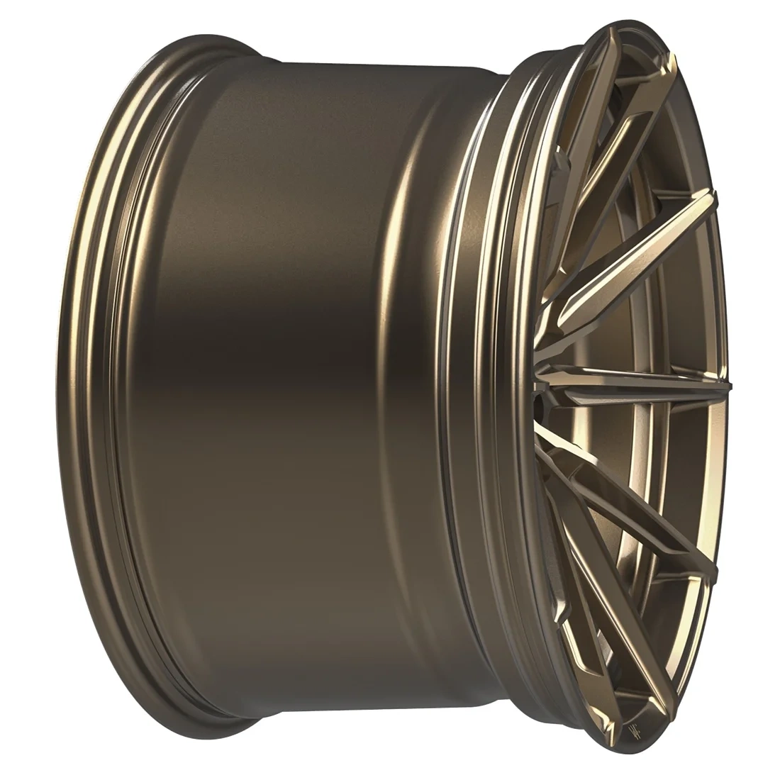 Легкосплавний диск 22" Wheelforce CF.3-FFR 22x11 ET10 5x120 сатинова бронза - фото My Tuning Lab