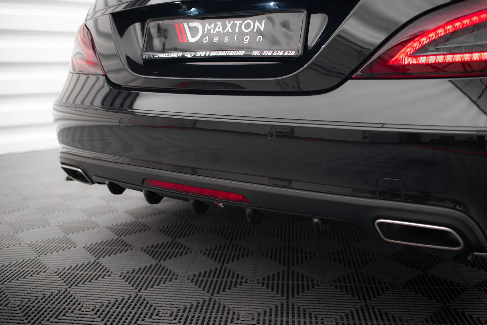 Задня накладка Maxton Mercedes-Benz CLS C218 - фото My Tuning Lab