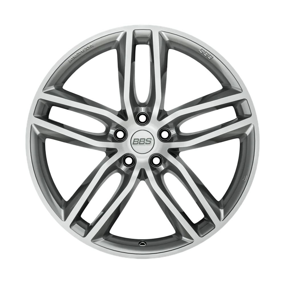 Легкосплавний диск 20" BBS SX 20x9 ET42 5x120 Platinum срібний Diamantgedreht - фото My Tuning Lab