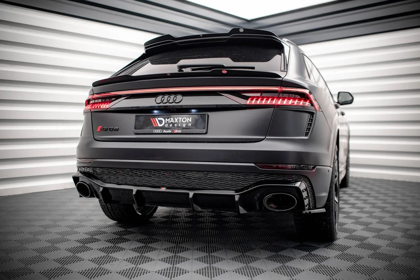Задня накладка Maxton Audi RSQ8 Mk1 - фото My Tuning Lab