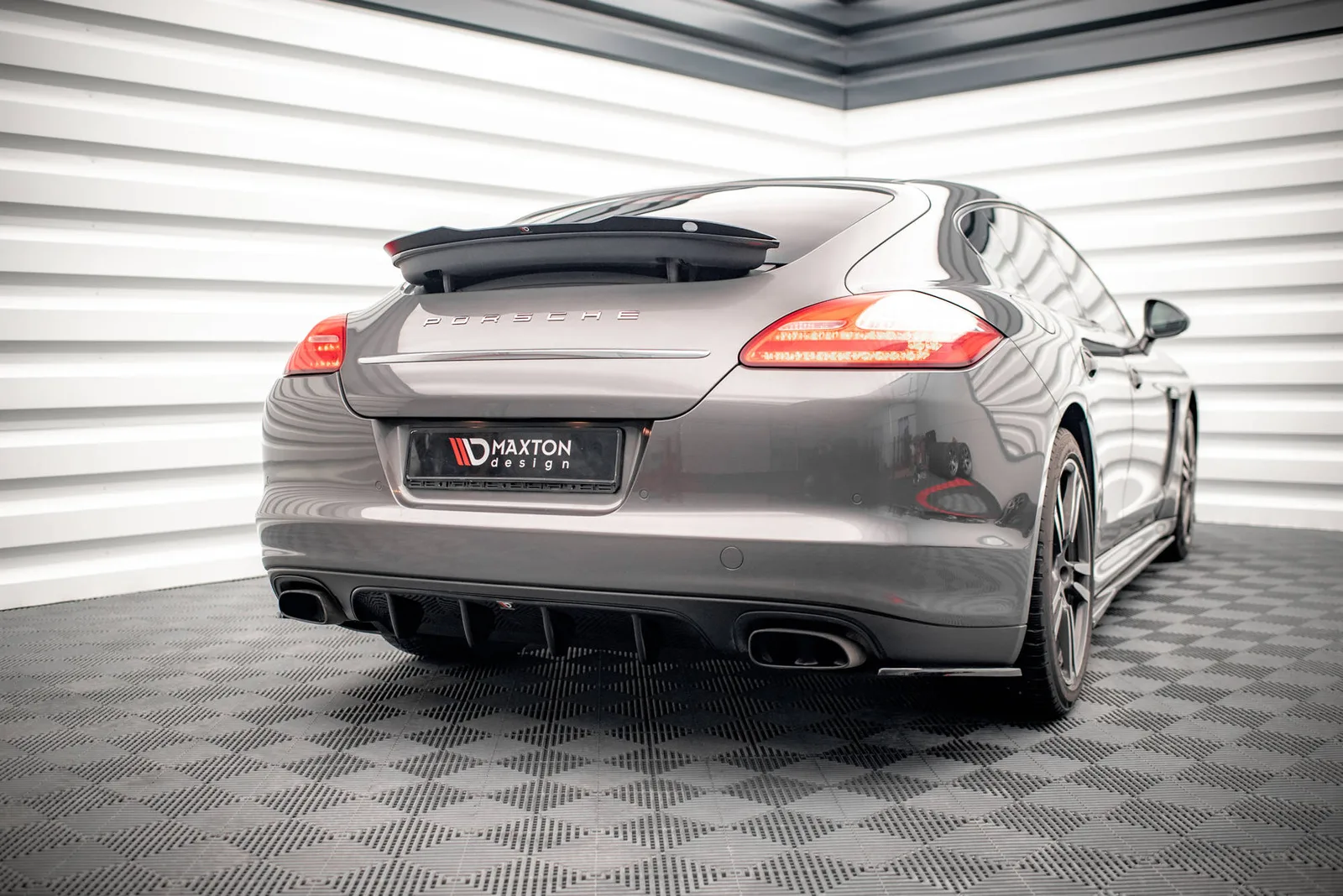 Задня накладка Maxton Porsche Panamera / Panamera Diesel 970 - фото My Tuning Lab