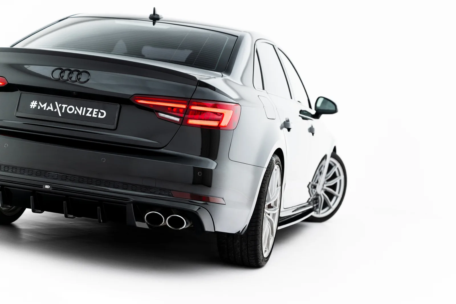 Задня накладка Maxton Audi S4 Sedan / Avant B9 - фото My Tuning Lab