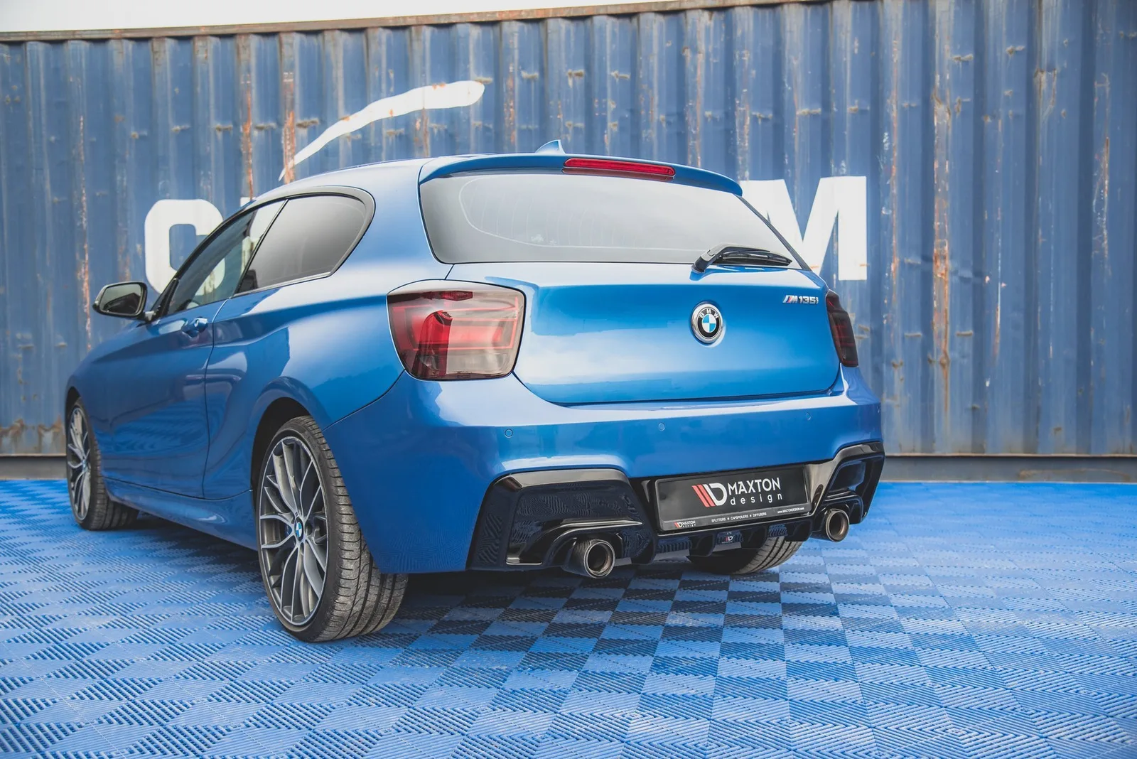 Задня накладка V.1 Maxton BMW M135i F20 - фото My Tuning Lab