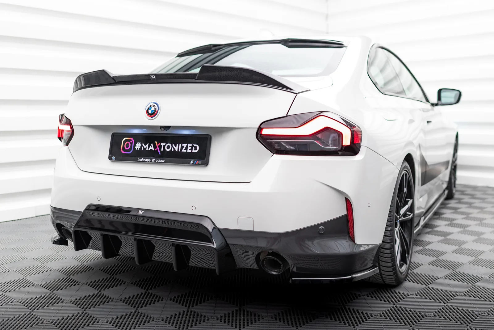 Задня накладка Maxton BMW 2 M-пакет / M240i Coupe G42 - фото My Tuning Lab