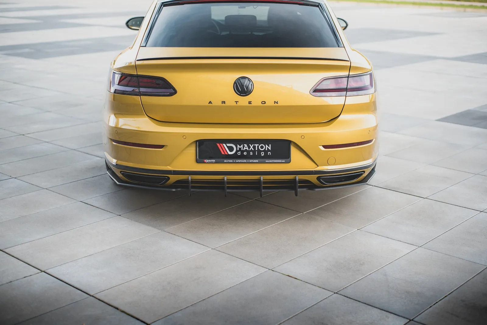 Задня накладка Street Pro Maxton Volkswagen Arteon R-Line Sedan / Shooting Brake Mk1 - фото My Tuning Lab