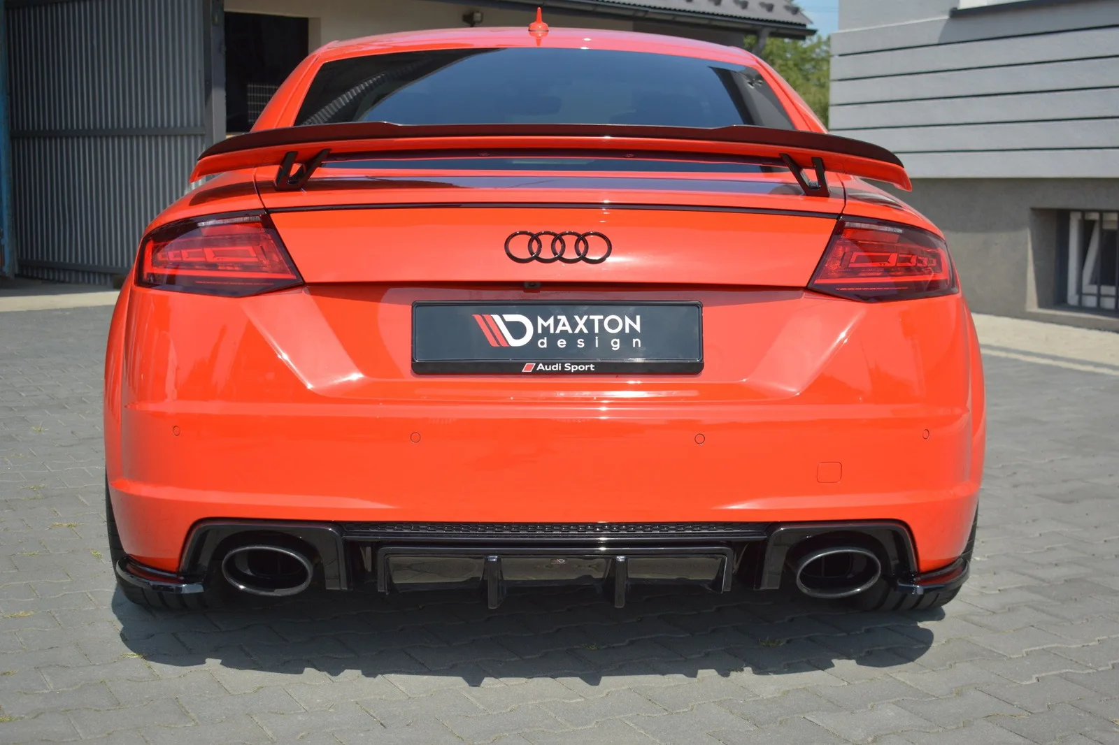 Карбоновий дифузор Audi TT - фото My Tuning Lab