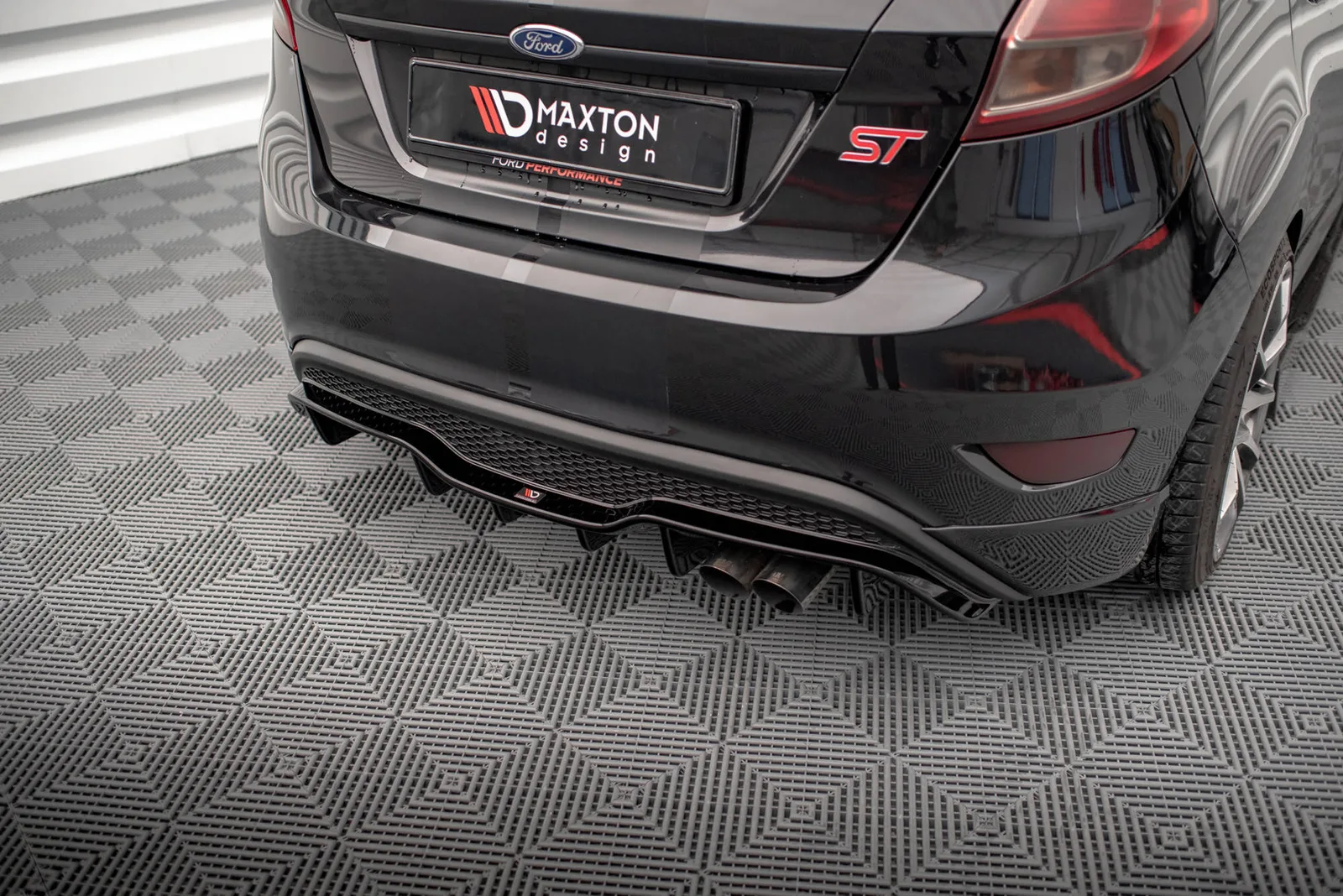 Задня накладка Maxton Ford Fiesta ST (Wersja 5-drzwiowa) Mk7 Facelift - фото My Tuning Lab