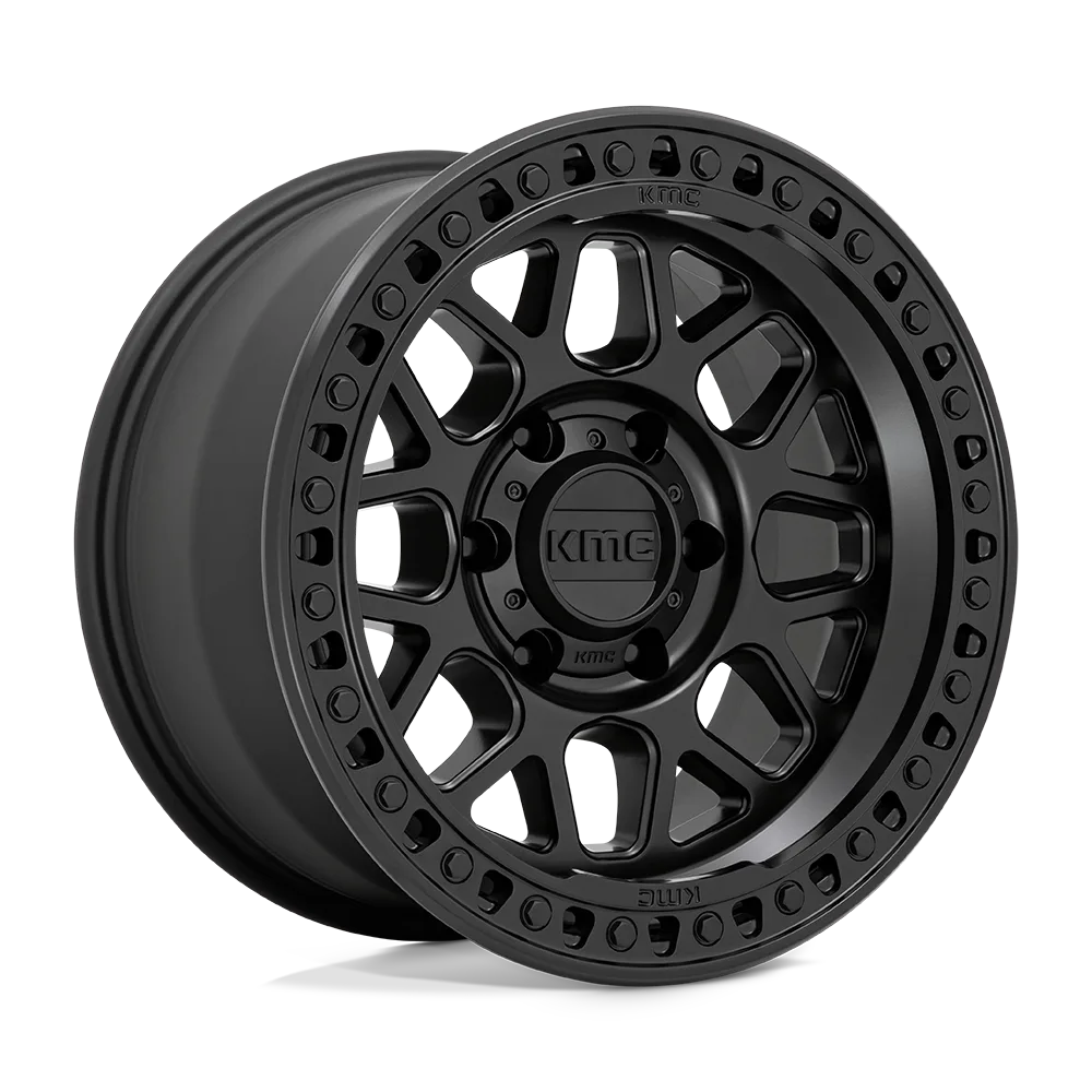 Легкосплавний диск 20" KMC Grs 20x9 ET18 5x127 сатиновий чорний - фото My Tuning Lab