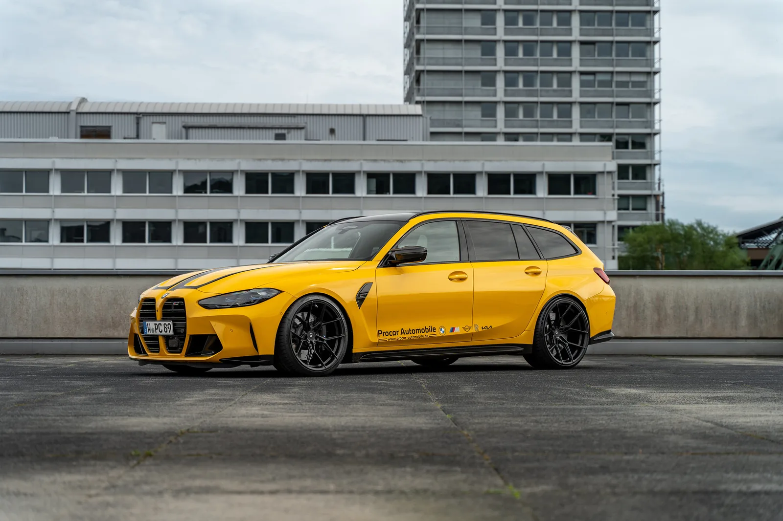Легкосплавний диск 19" Yido Performance Forged+R RS1 19x9 ET20 5x120 матовий чорний - фото My Tuning Lab