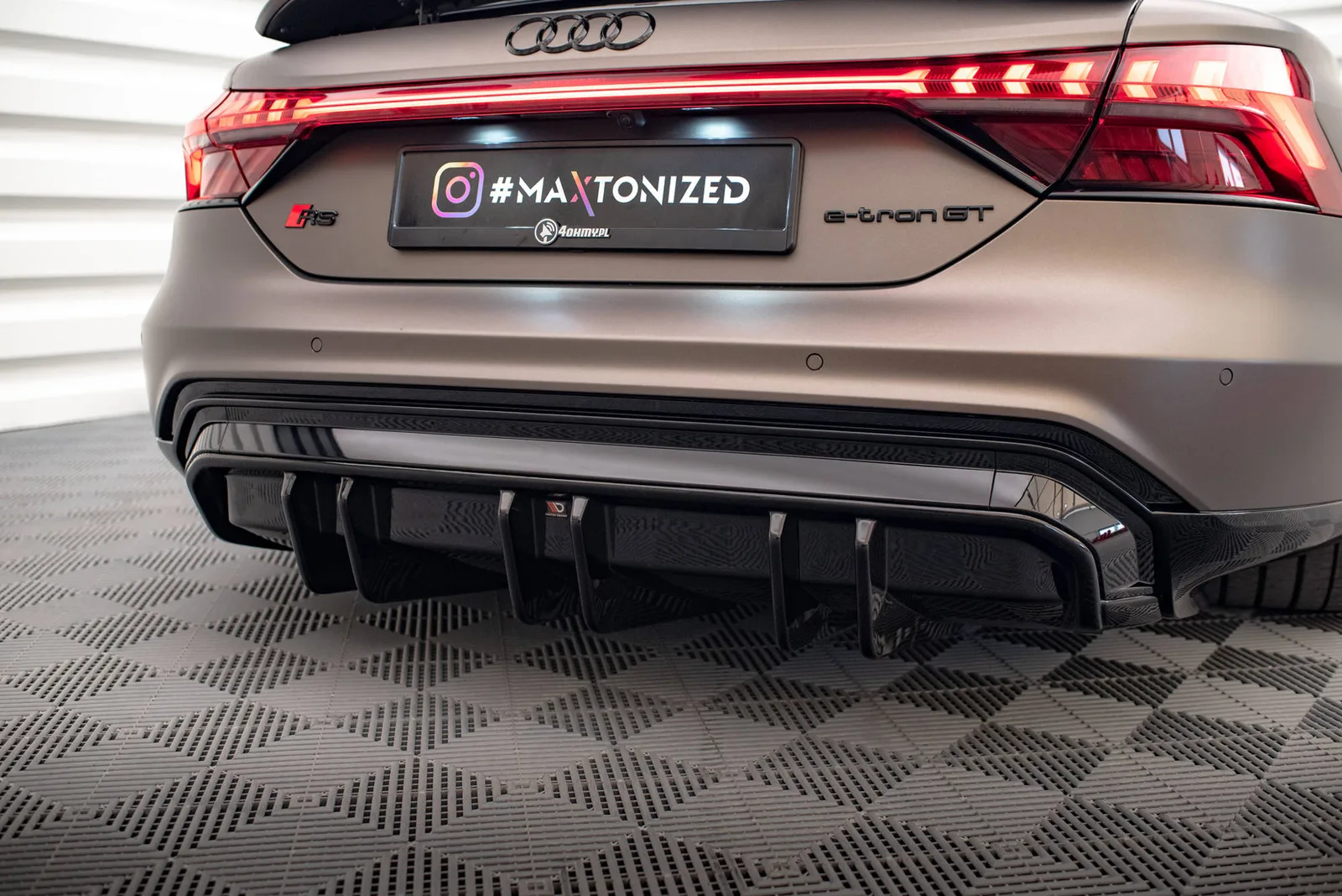 Задня накладка Maxton Audi e-Tron GT / RS GT Mk1 - фото My Tuning Lab