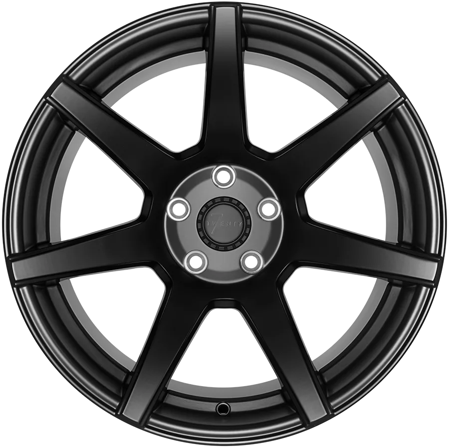 Легкосплавний диск 18" 7Twenty Style 55 18x9.5 ET15 5x114.3 сатиновий чорний - фото My Tuning Lab