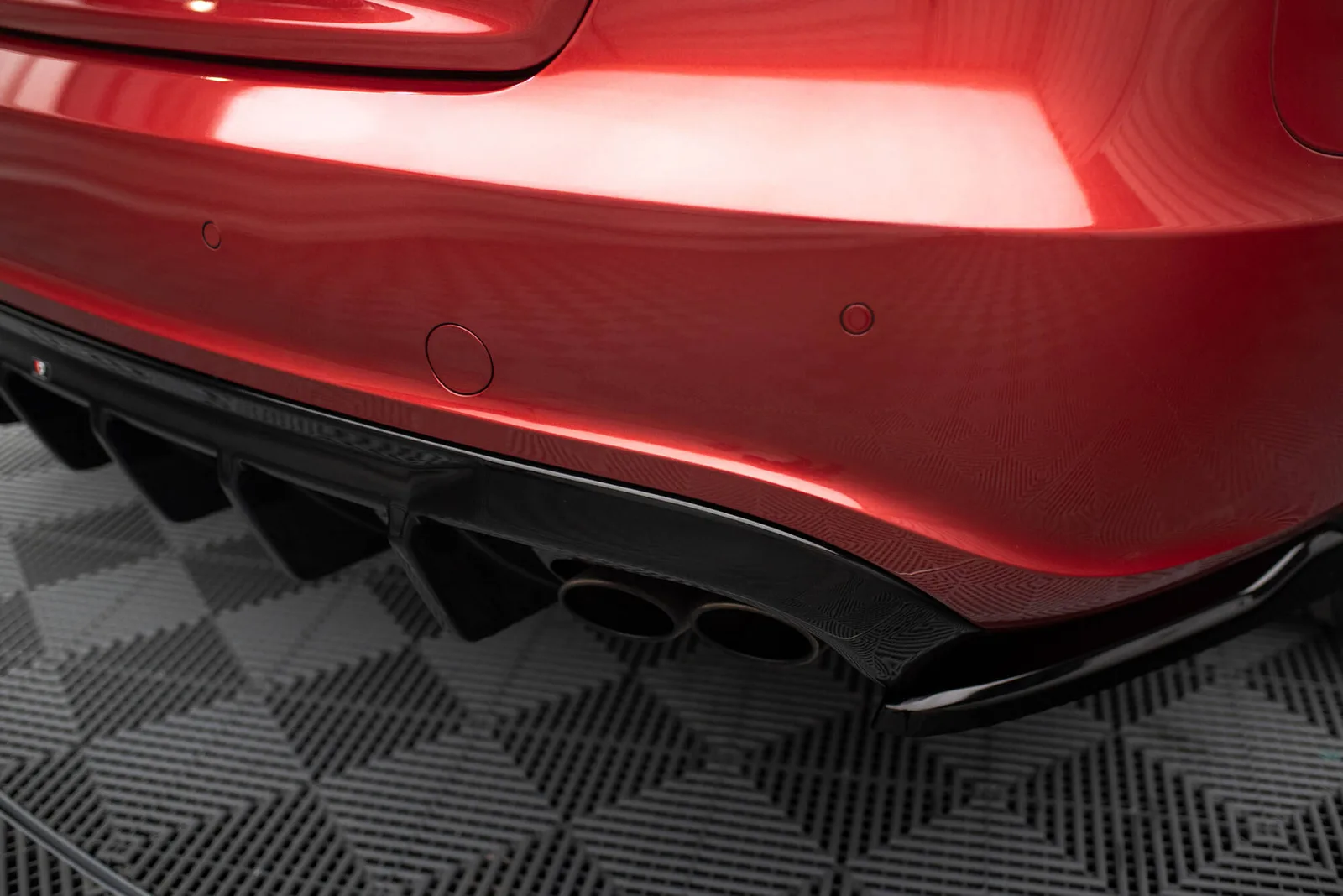 Задня накладка Maxton Audi S5 Sportback 8T - фото My Tuning Lab