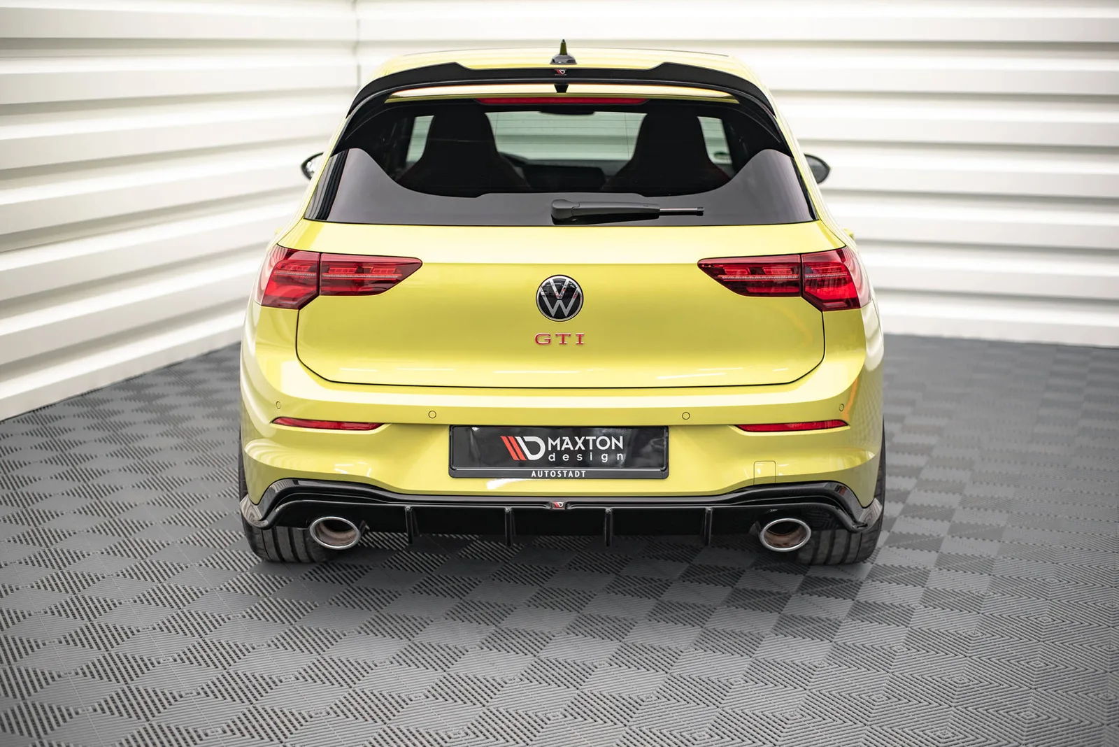 Задня накладка Maxton Volkswagen Golf GTI Clubsport Mk8 / Mk8 Facelift - фото My Tuning Lab