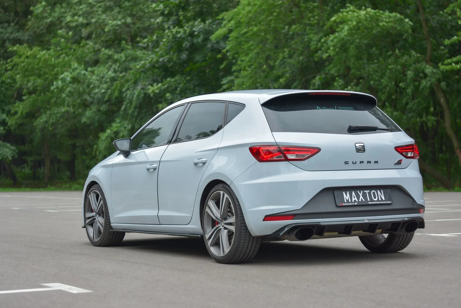 Задня накладка Maxton Seat Leon III Cupra - фото My Tuning Lab
