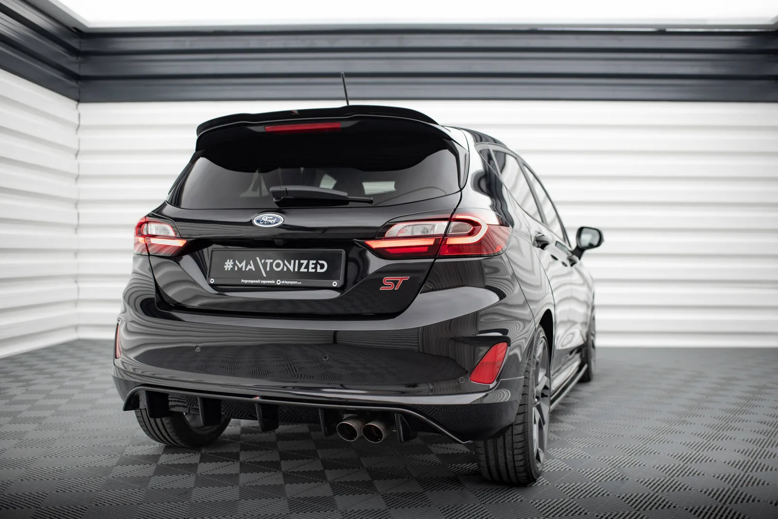 Задня накладка Maxton Ford Fiesta Mk8 ST - фото My Tuning Lab