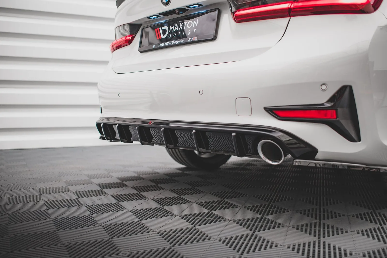 Задня накладка Maxton BMW 3 Sedan G20 - фото My Tuning Lab