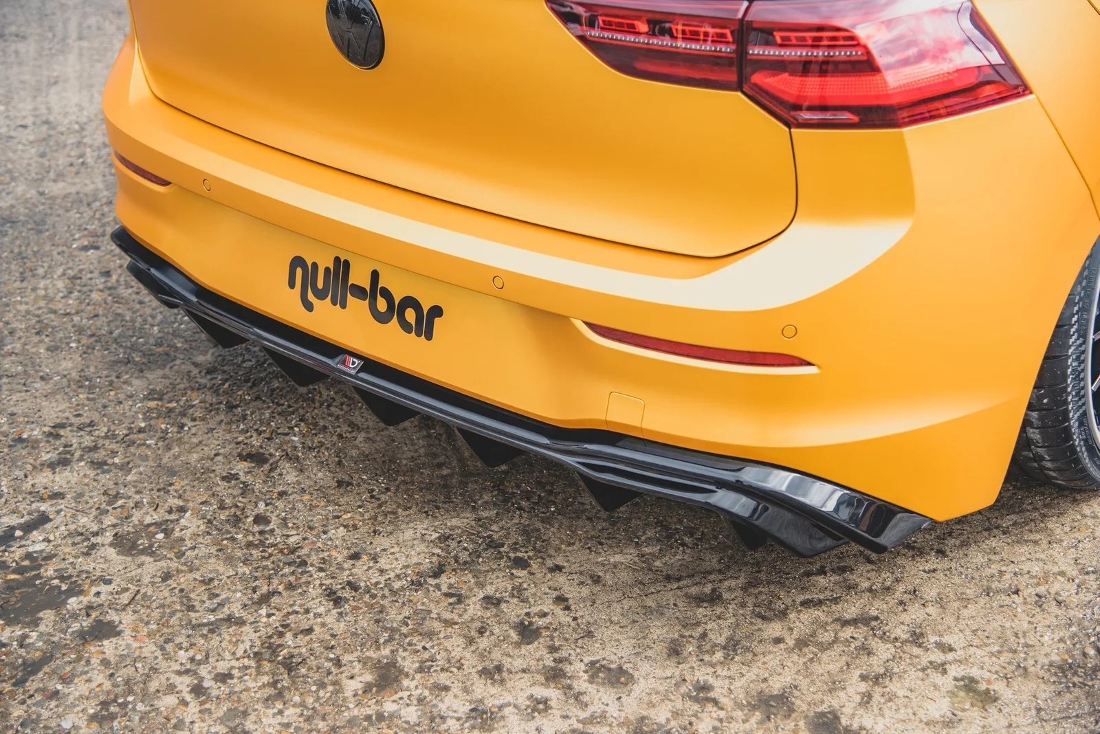 Задня накладка Maxton Volkswagen Golf Hatchback Mk8 / Mk8 Facelift - фото My Tuning Lab