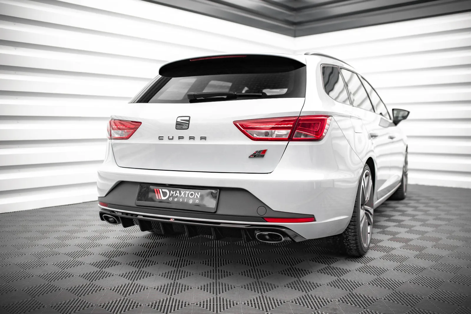 Задня накладка Maxton Seat Leon Cupra Sportstourer Mk3 - фото My Tuning Lab