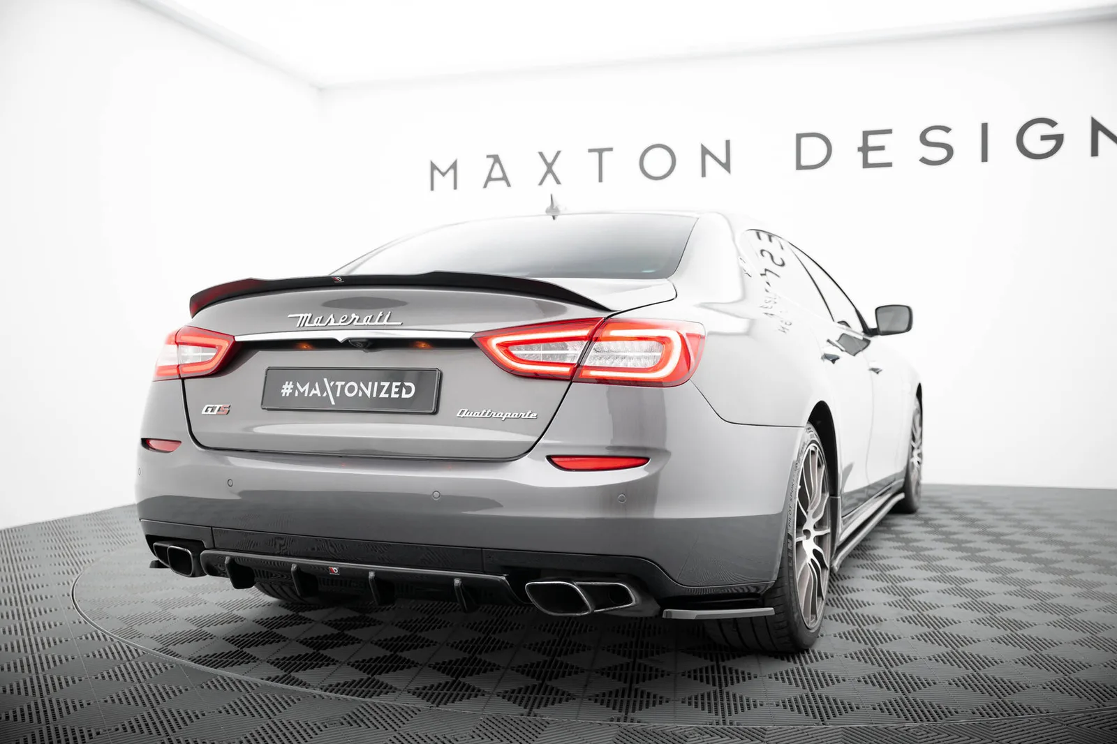 Задня накладка Maxton Maserati Quattroporte Mk6 - фото My Tuning Lab