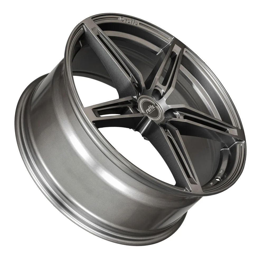 Легкосплавний диск 19" Raffa RF-01 19x8,5 ET45 5x112 Matt Graphit - фото My Tuning Lab