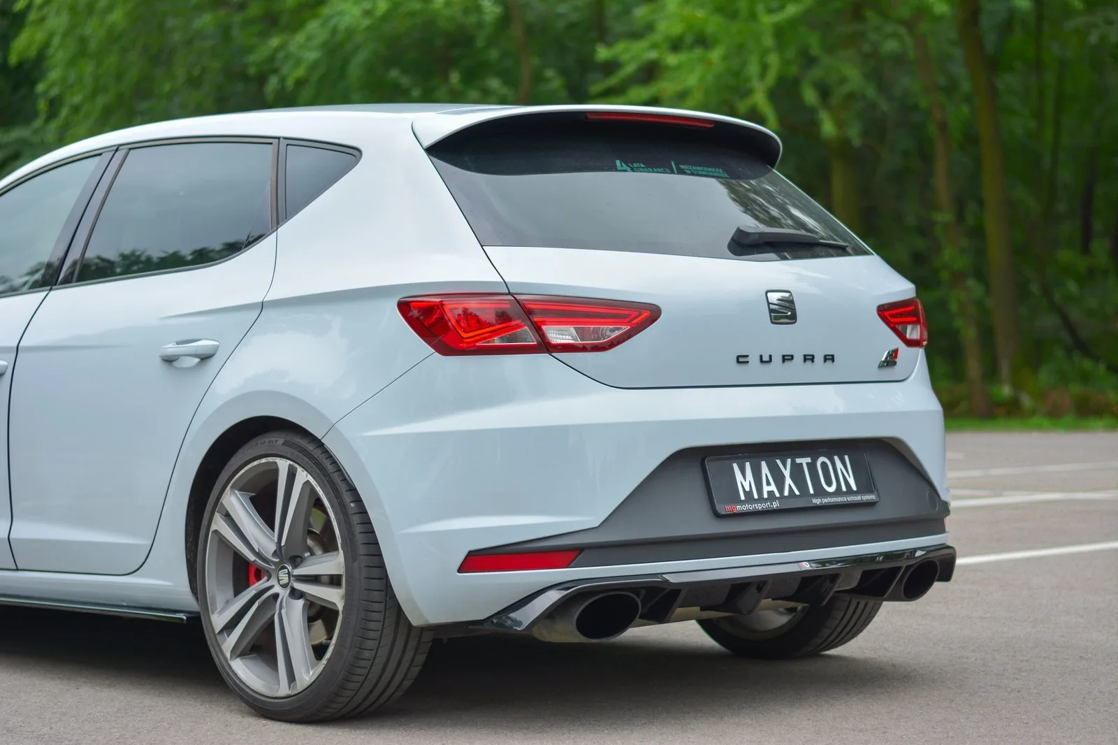 Задня накладка Maxton Seat Leon III Cupra - фото My Tuning Lab