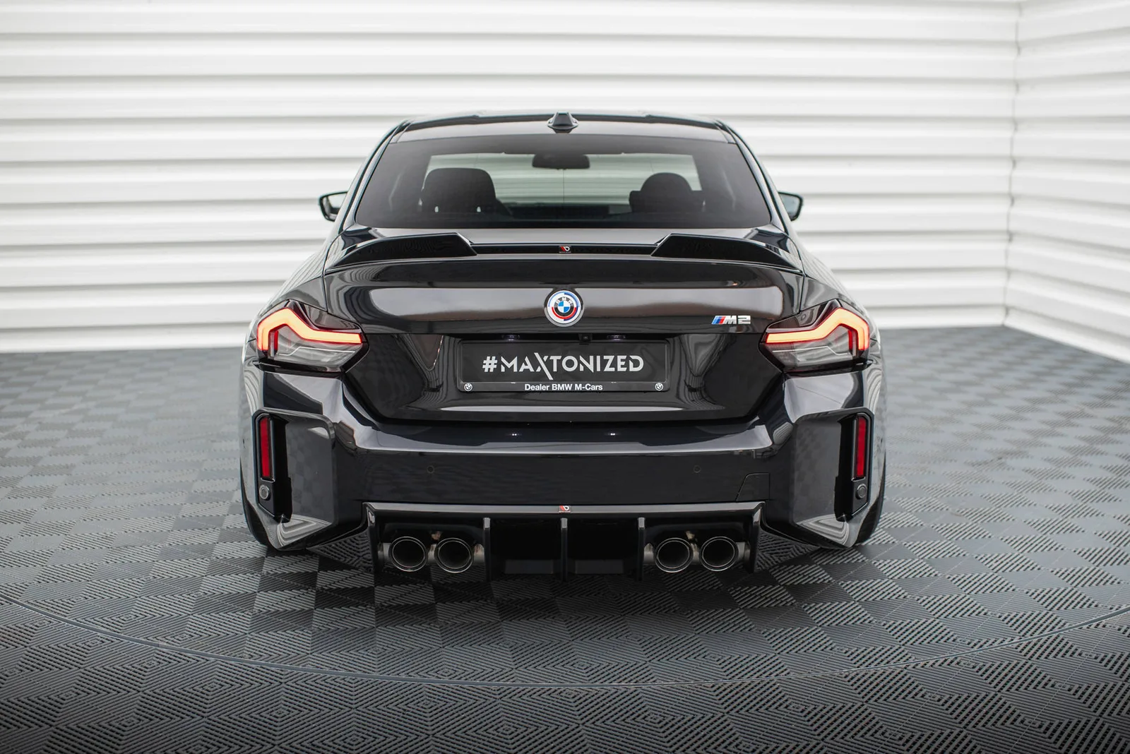 Задня накладка V.1 Maxton BMW M2 G87 - фото My Tuning Lab