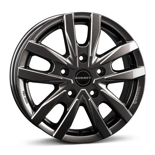 Легкосплавний диск 18" Borbet CW5 18x7,5 ET53 5x118 mistral антрацит glossy - фото My Tuning Lab