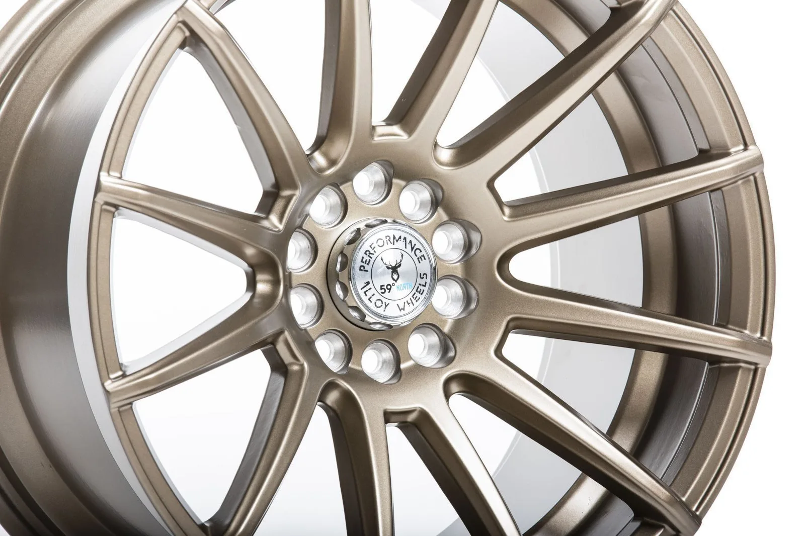 Легкосплавний диск 18" 59 North Wheels D-005 18x9,5 ET20 5x114,3/120 Matte бронза - фото My Tuning Lab