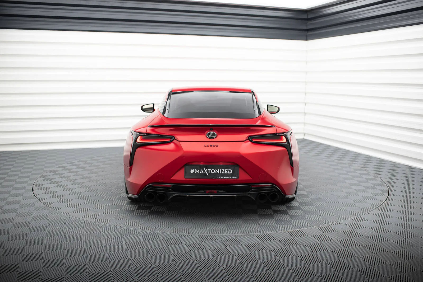 Задня накладка Maxton Lexus LC 500 - фото My Tuning Lab