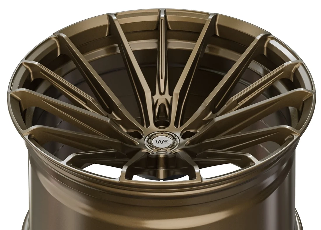 Легкосплавний диск 20" Wheelforce CF.4-FFR 20x10,5 ET14 5x112 сатинова бронза - фото My Tuning Lab