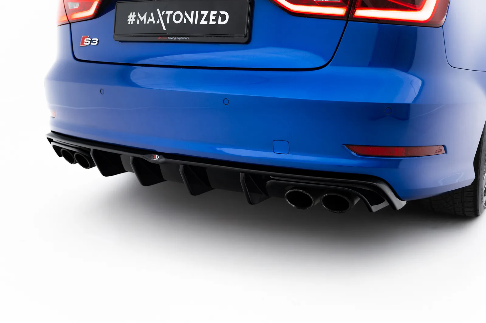 Задня накладка Maxton Audi S3 Sedan 8V - фото My Tuning Lab