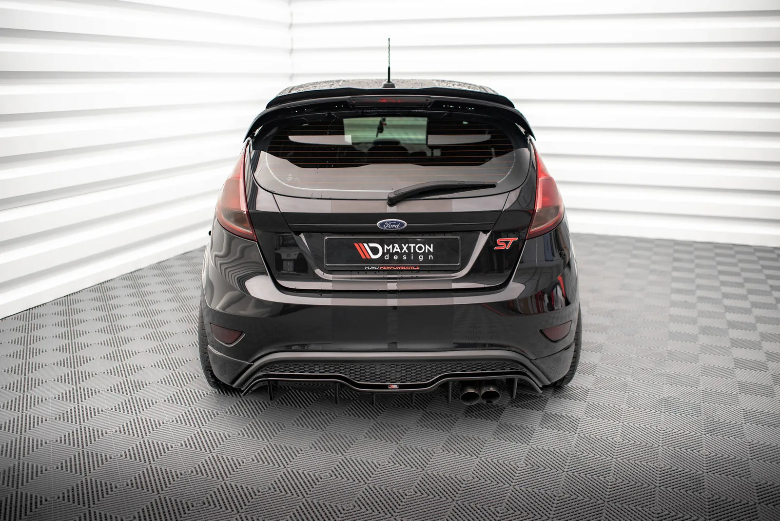 Задня накладка Maxton Ford Fiesta ST (Wersja 5-drzwiowa) Mk7 Facelift - фото My Tuning Lab