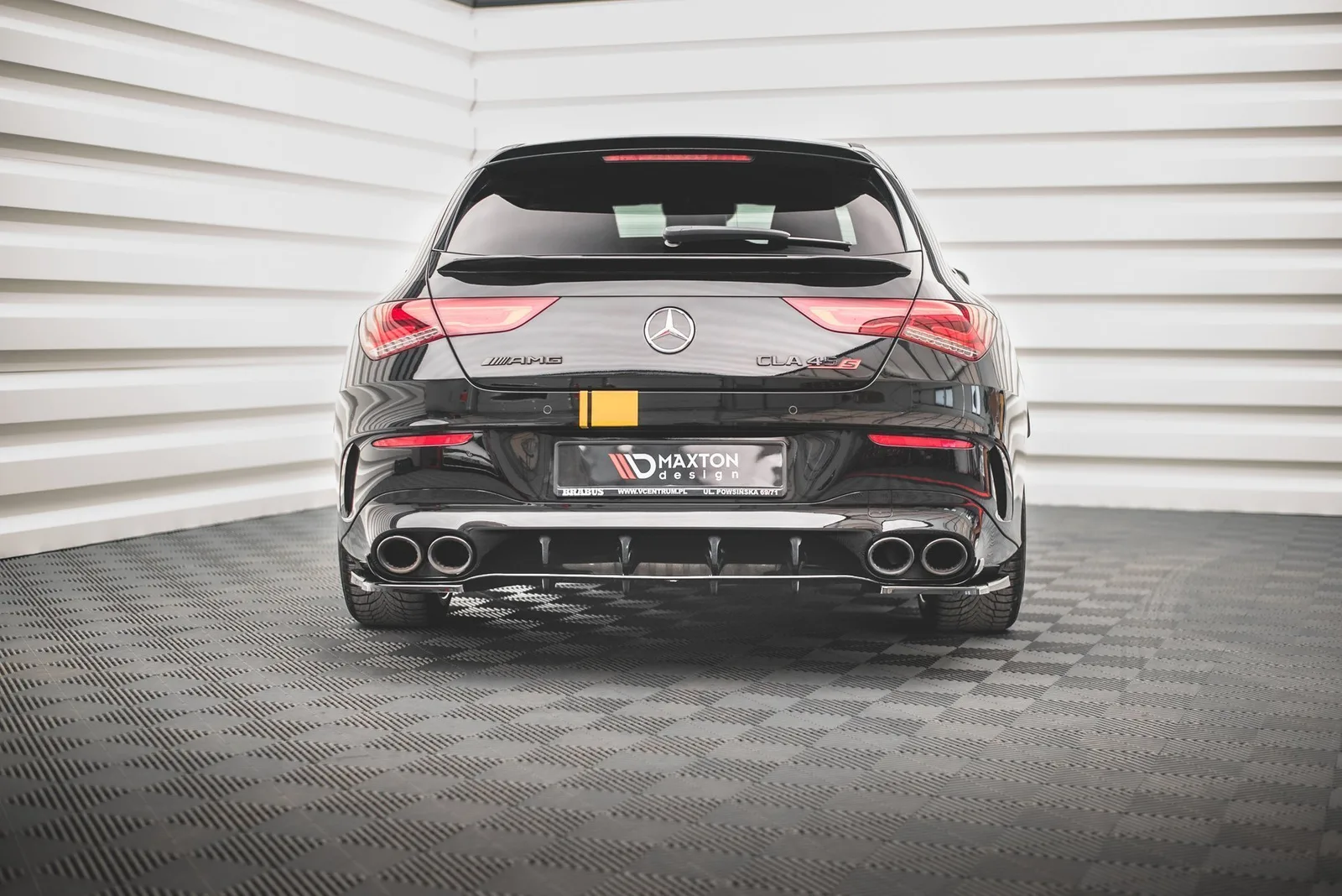 Задня накладка Maxton Mercedes-AMG CLA 35 Aero / 45 Aero C118 - фото My Tuning Lab