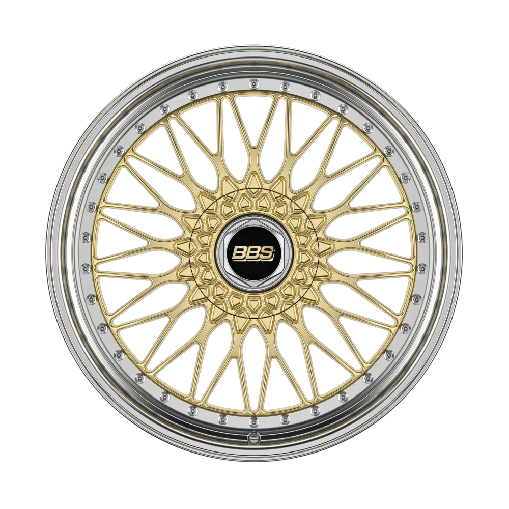 Легкосплавний диск 20" BBS Super RS 20x8,5 ET45 5x112 золотий glossy - фото My Tuning Lab