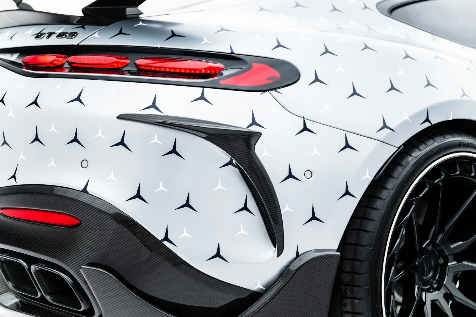 Karbonowe Канарди Tylnego Zderzaka Prepreg Maxton Mercedes-AMG GT 63 / 55 / 63 S E Performance C192 - фото My Tuning Lab