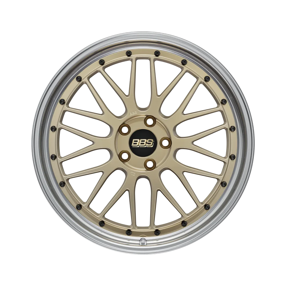Легкосплавний диск 19" BBS LM 19x8,5 ET32 5x120 золотий glossy - фото My Tuning Lab