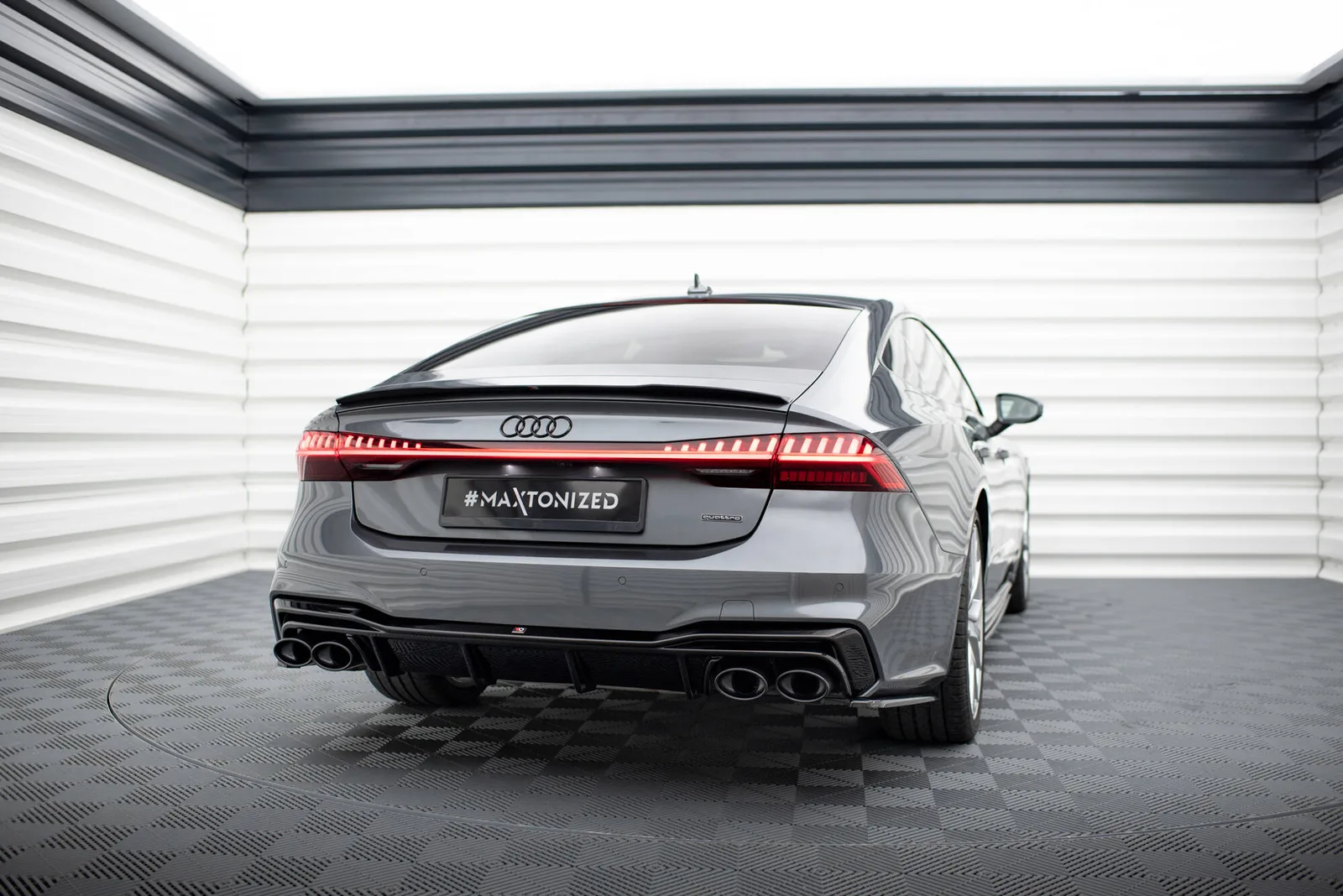Задня накладка Maxton Audi A7 S-Line C8 / S7 C8 - фото My Tuning Lab