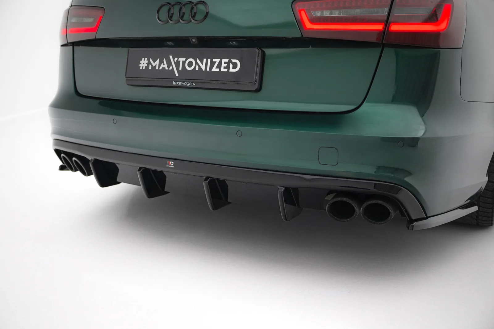 Задня накладка Maxton Audi S6 Avant C7 - фото My Tuning Lab