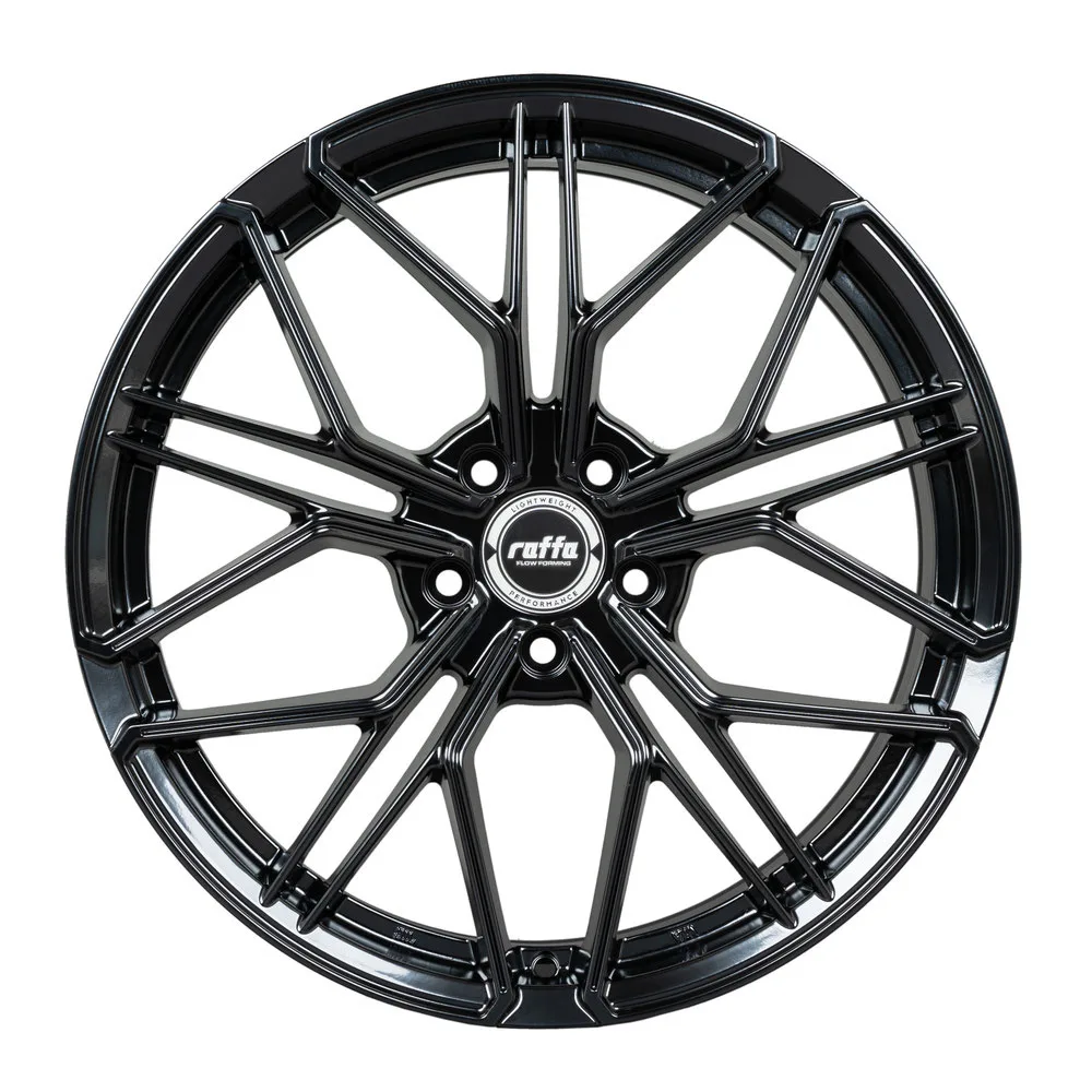 Легкосплавний диск 19" Raffa RF-02 19x8,5 ET45 5x112 Glossy-чорний - фото My Tuning Lab