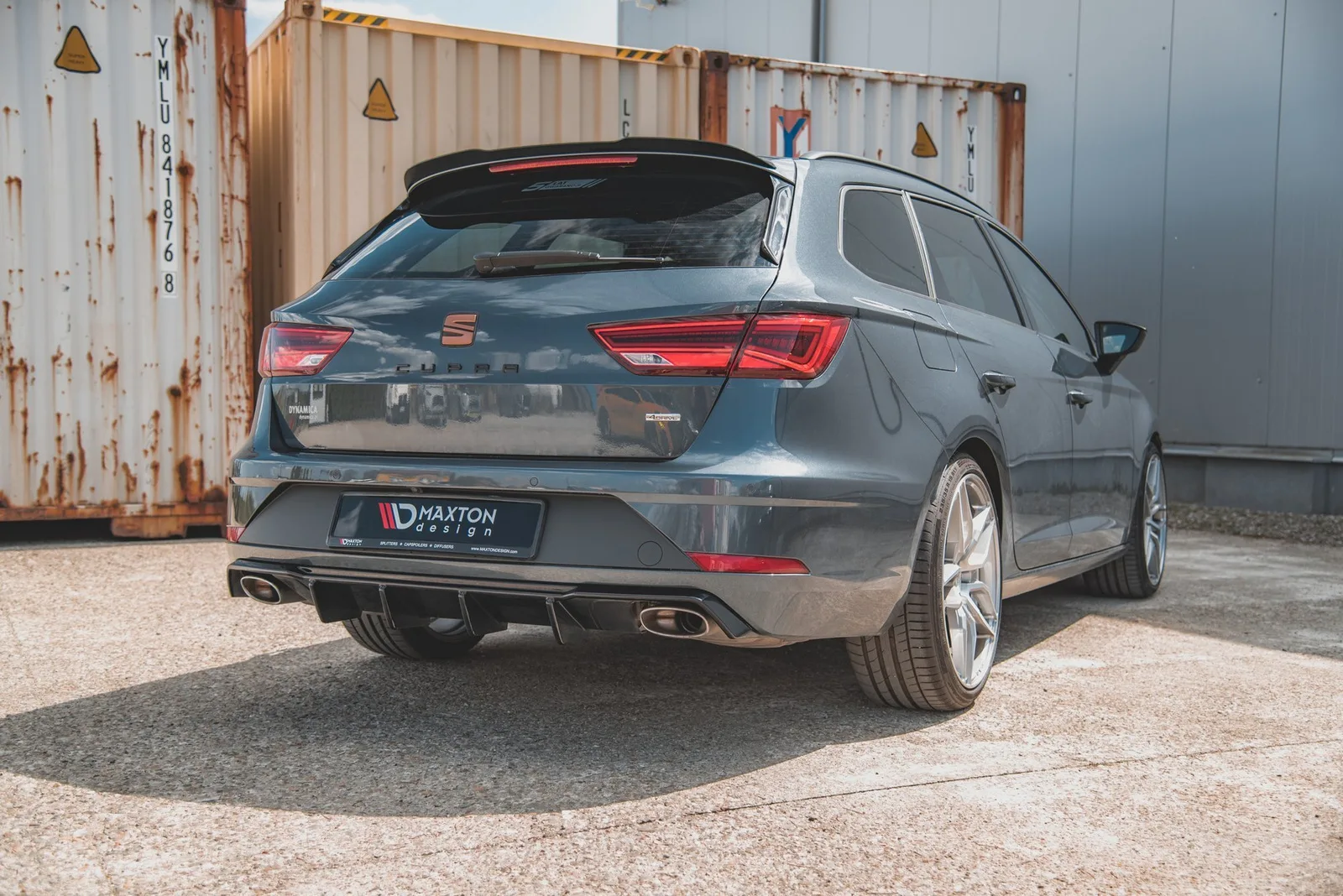 Задня накладка V.2 Maxton Seat Leon Cupra ST Mk3 FL - фото My Tuning Lab