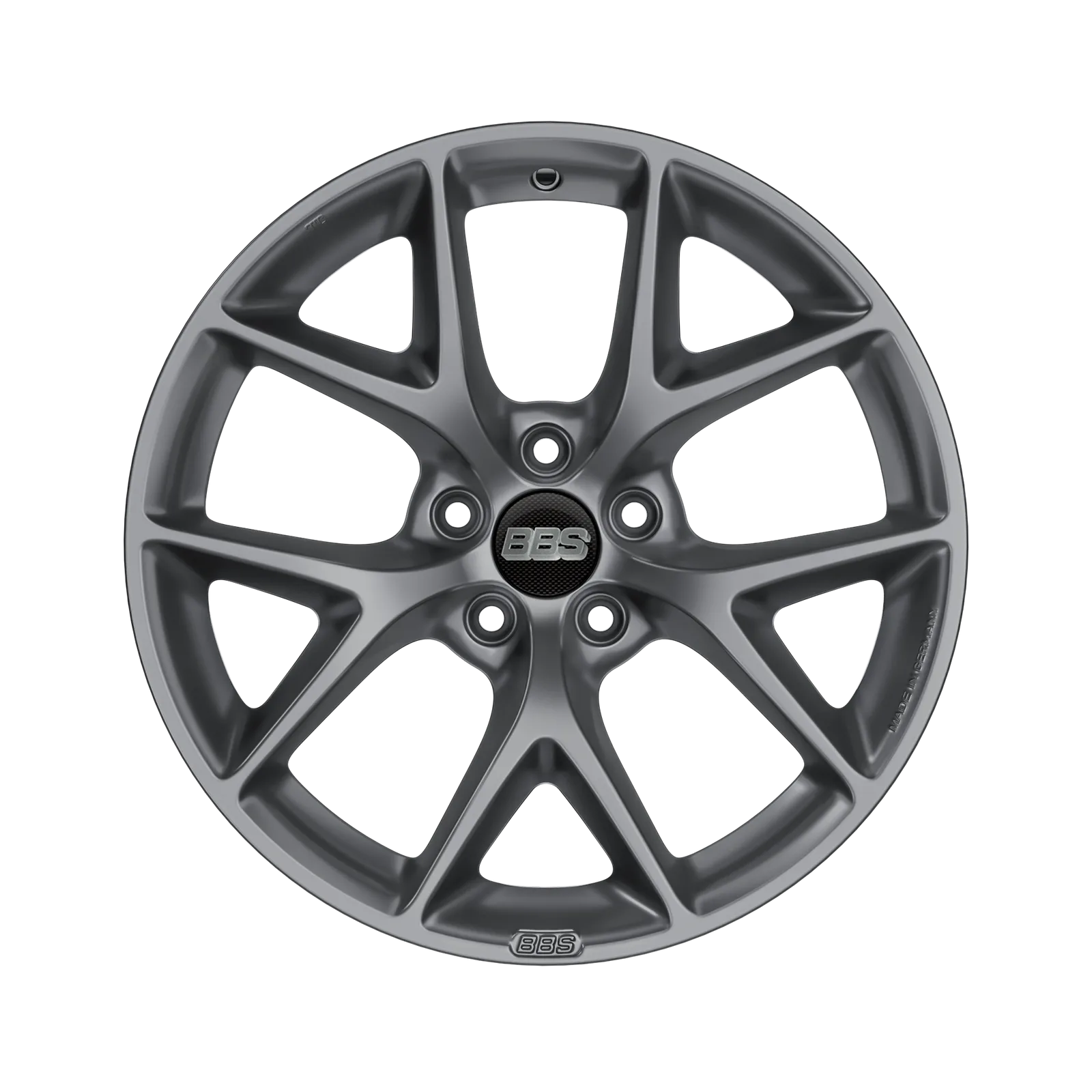 Легкосплавний диск 18" BBS SR 18x9 ET21 5x112 Himalaya Grey сатиновий - фото My Tuning Lab
