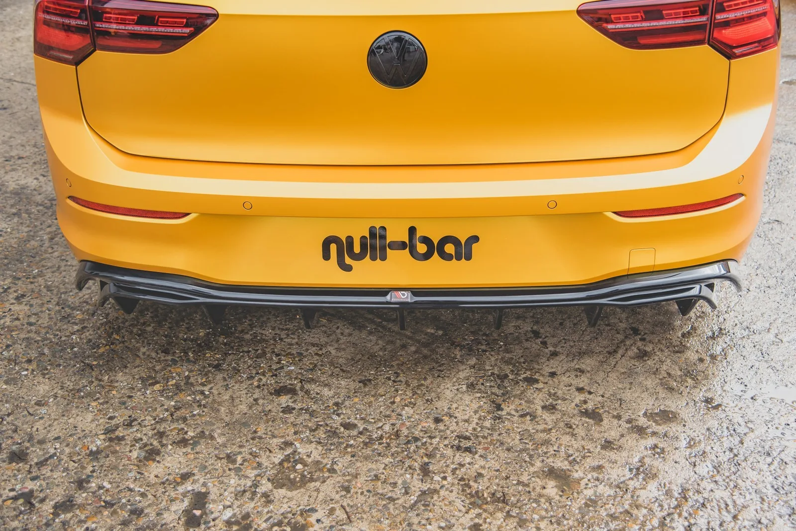 Задня накладка Maxton Volkswagen Golf Hatchback Mk8 / Mk8 Facelift - фото My Tuning Lab