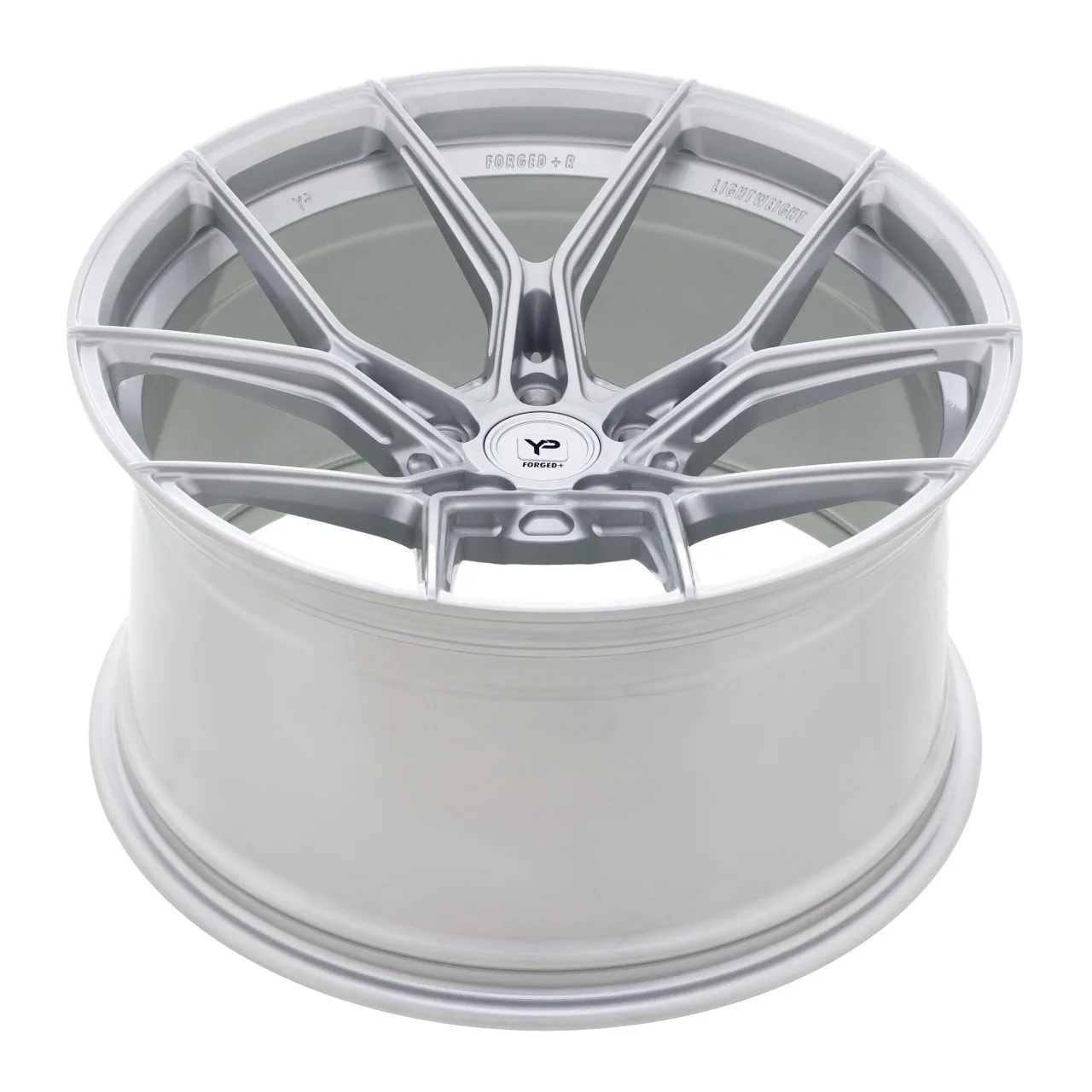 Легкосплавний диск 20" Yido Performance Forged+R RS1 20x11 ET12 5x112 срібний - фото My Tuning Lab