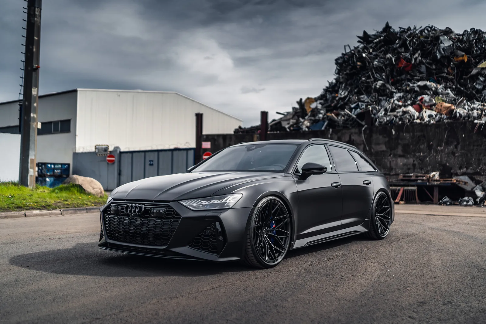 Легкосплавний диск 22" Yido Performance Forged+ 6 22x11,5 ET30 5x112 матовий чорний - фото My Tuning Lab