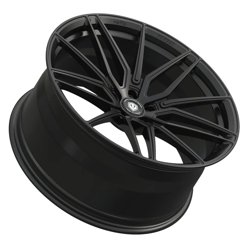 Легкосплавний диск 21" Raffa RFS-01 21x10 ET35 5x112 чорний Matt - фото My Tuning Lab