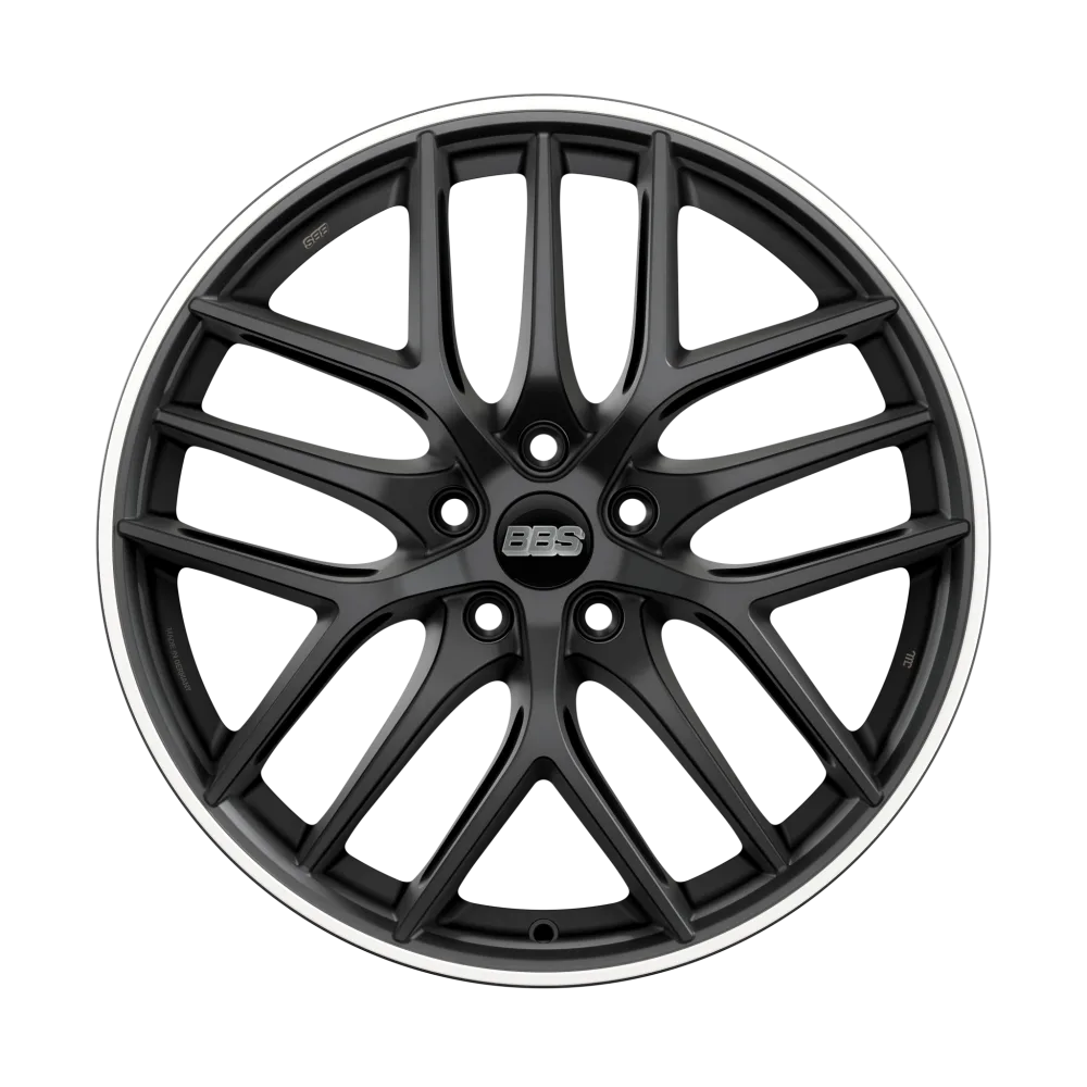 Легкосплавний диск 19" BBS CC-R 19x8 ET44 5x112 чорний сатиновий - фото My Tuning Lab